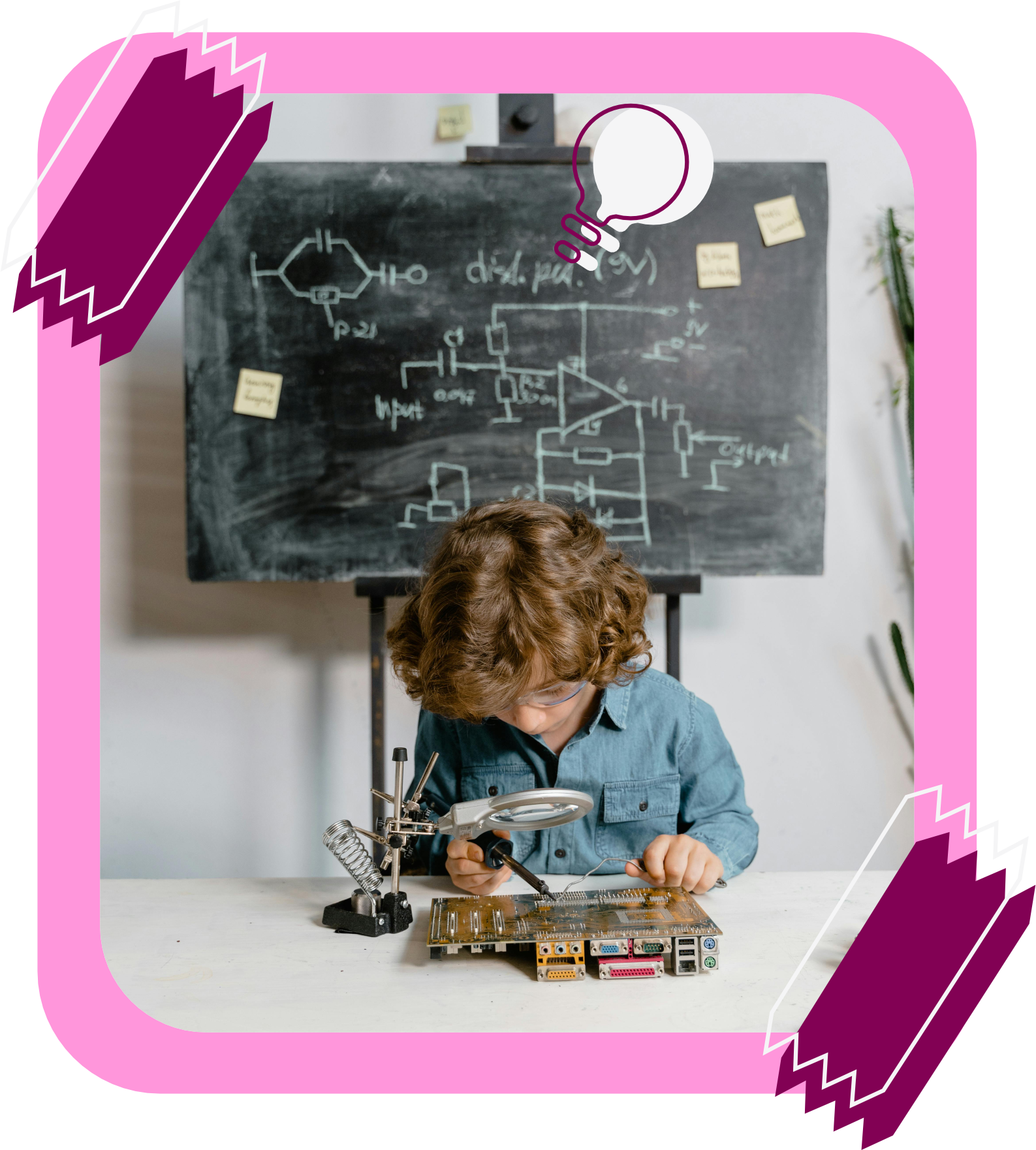 Parent thinking about better opportunities for their child